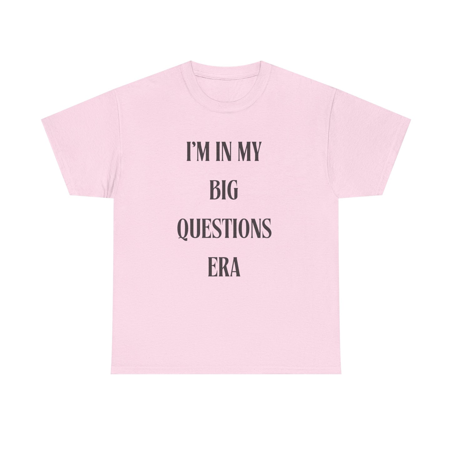 Big Questions Era Unisex Heavy Cotton Tee