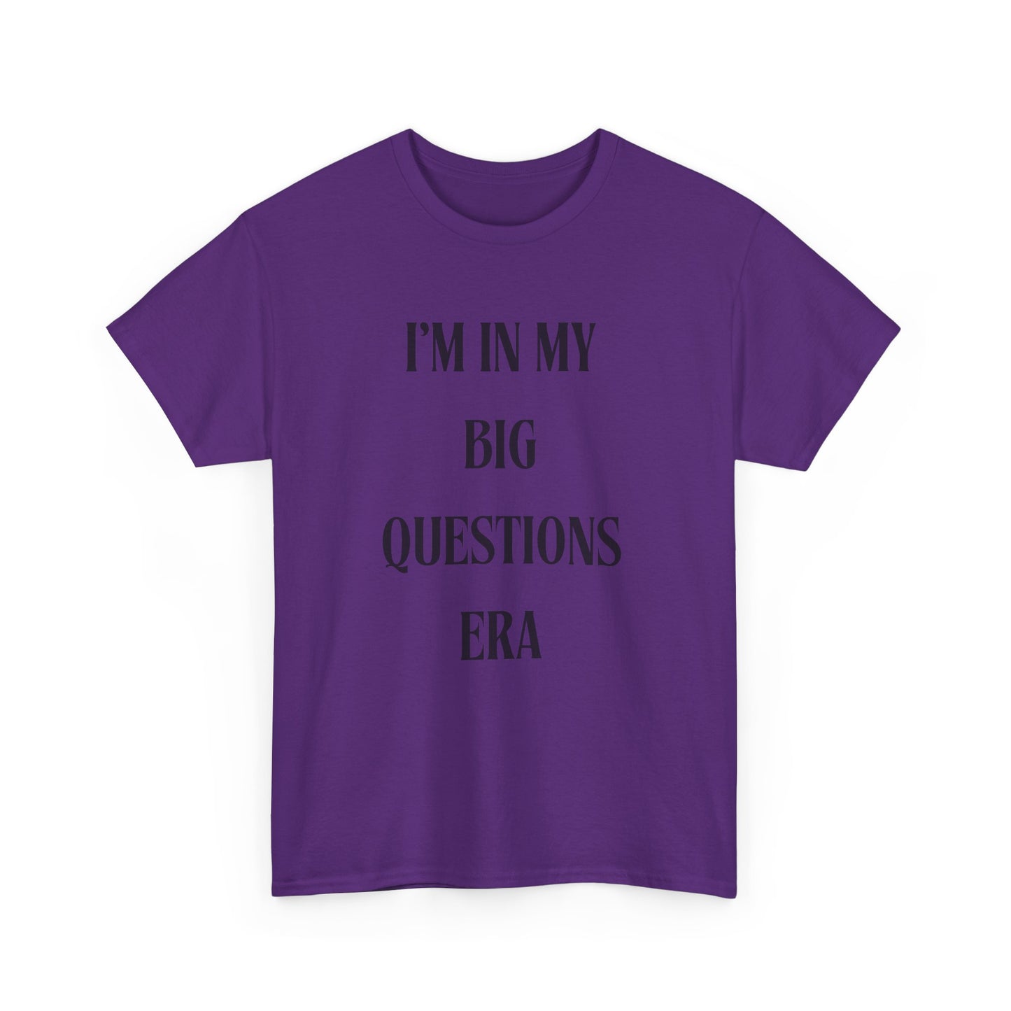 Big Questions Era Unisex Heavy Cotton Tee