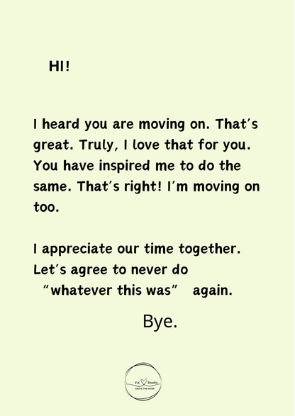 A Free Mind Card - Emotional Liberation & Self Worth