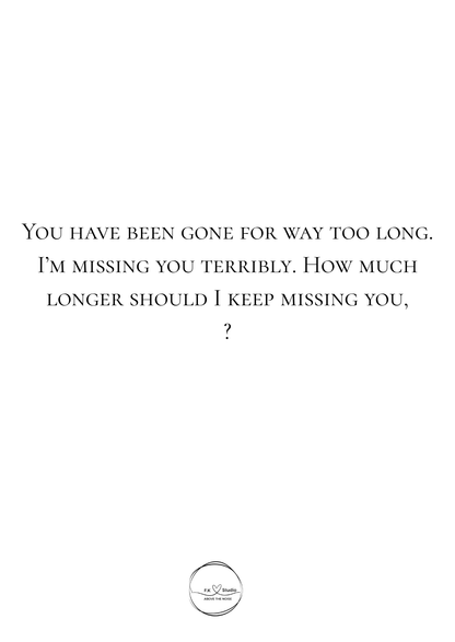 Skeleton Blowing a Kiss Card - Gothic Missing You & Longing