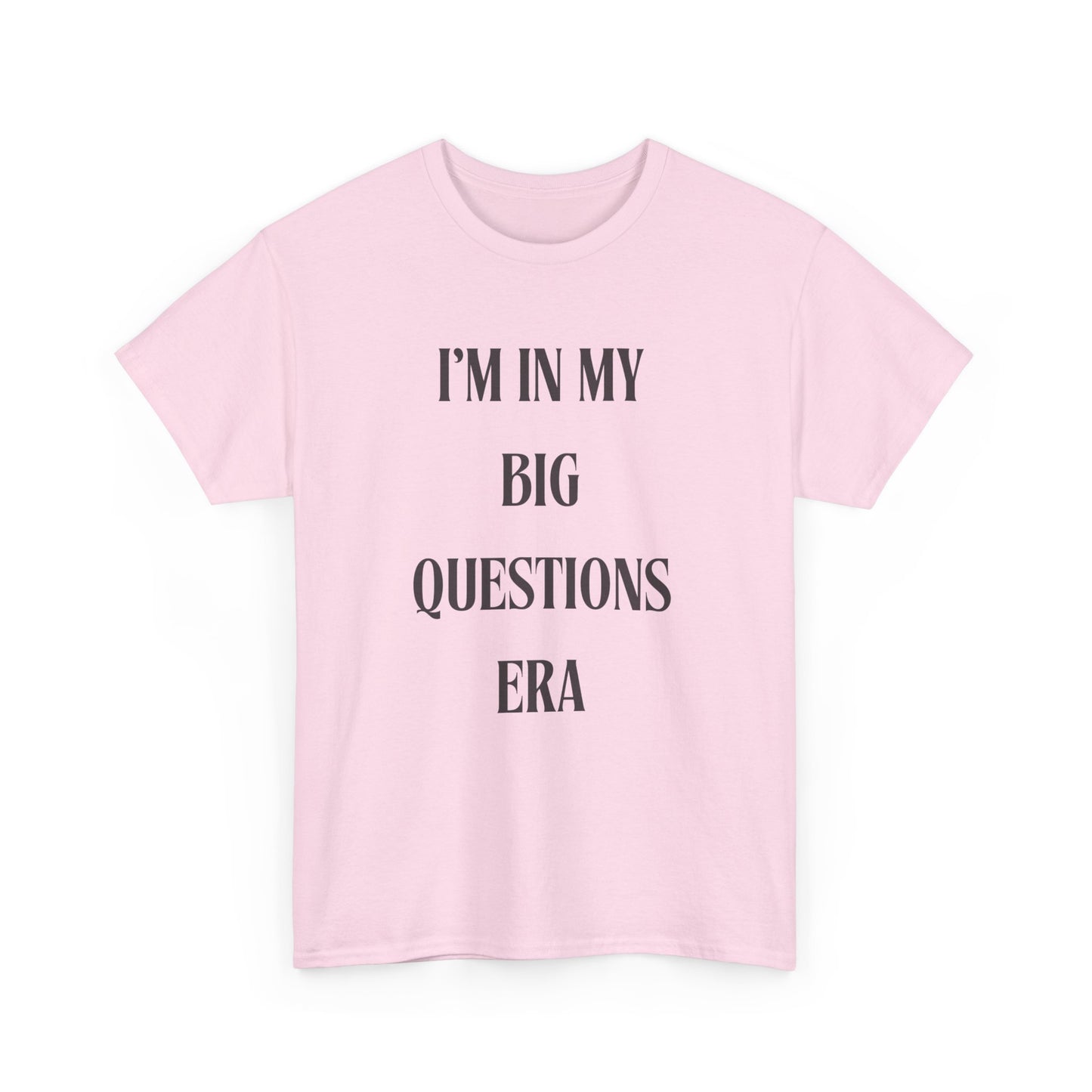 Big Questions Era Unisex Heavy Cotton Tee